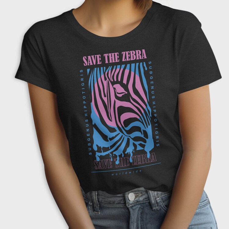Save The Zebra 1, Tricou Femei