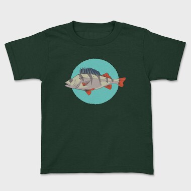 Flussbarsch Fish, Tricou Copii