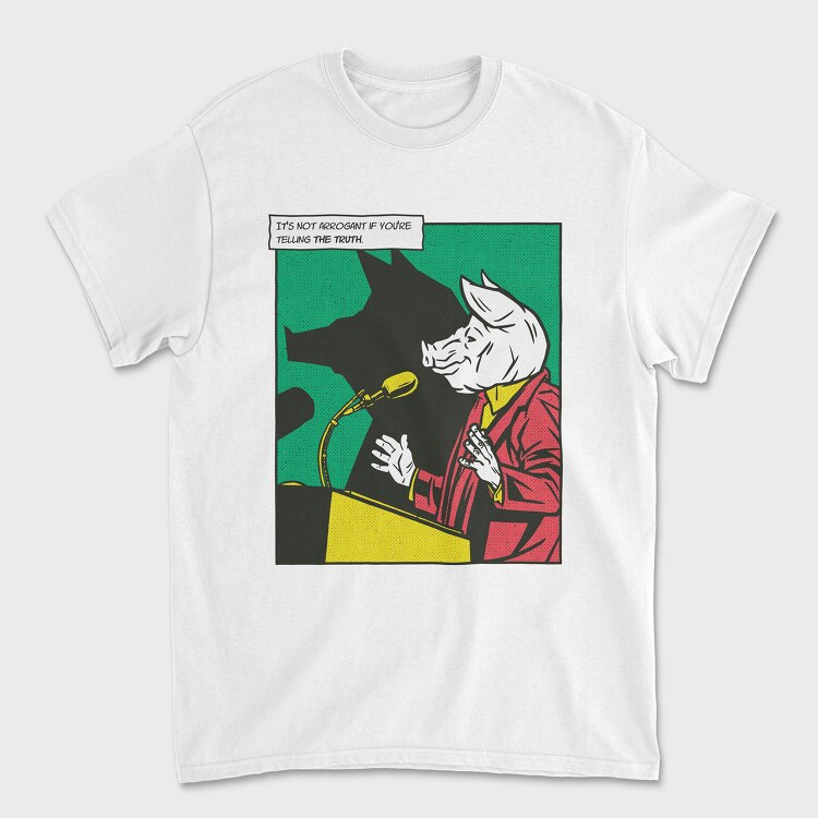 Pig Comics, Tricou Barbati (Unisex)