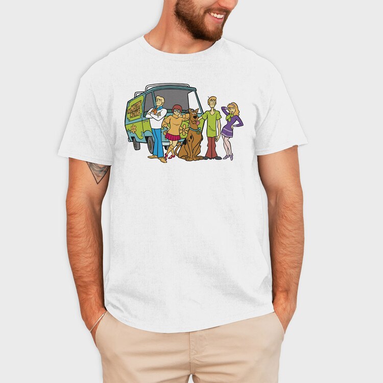 Scooby Doo 1, Tricou Barbati (Unisex)