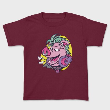 Tricou Copii, Punk Pig Face