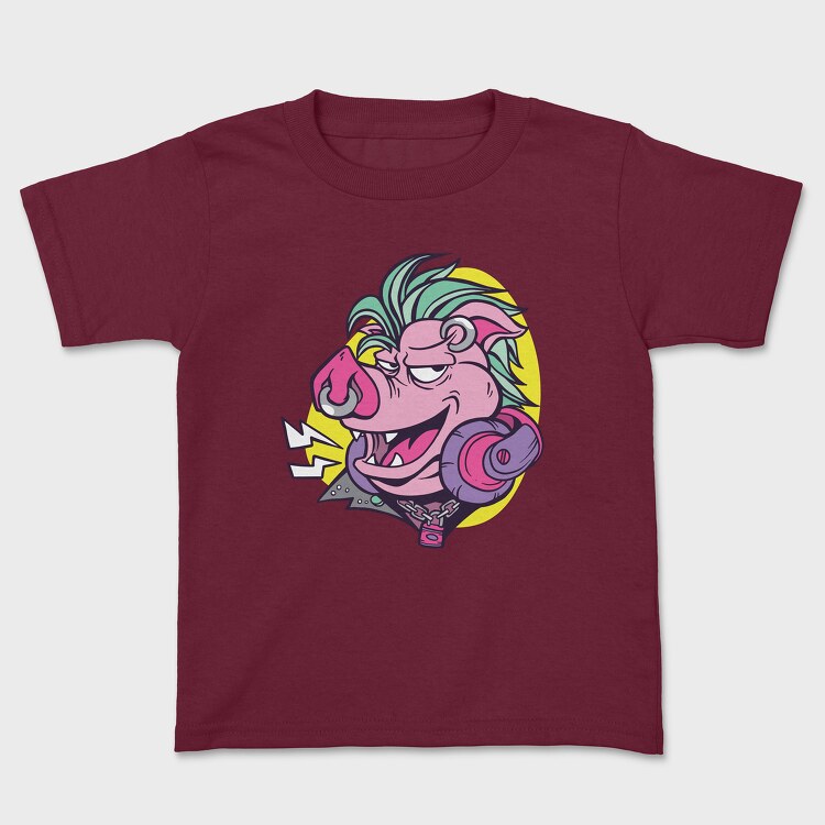 Punk Pig Face, Tricou Copii