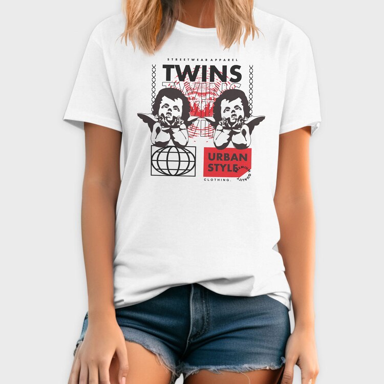 Twins 1, Tricou Barbati (Unisex)