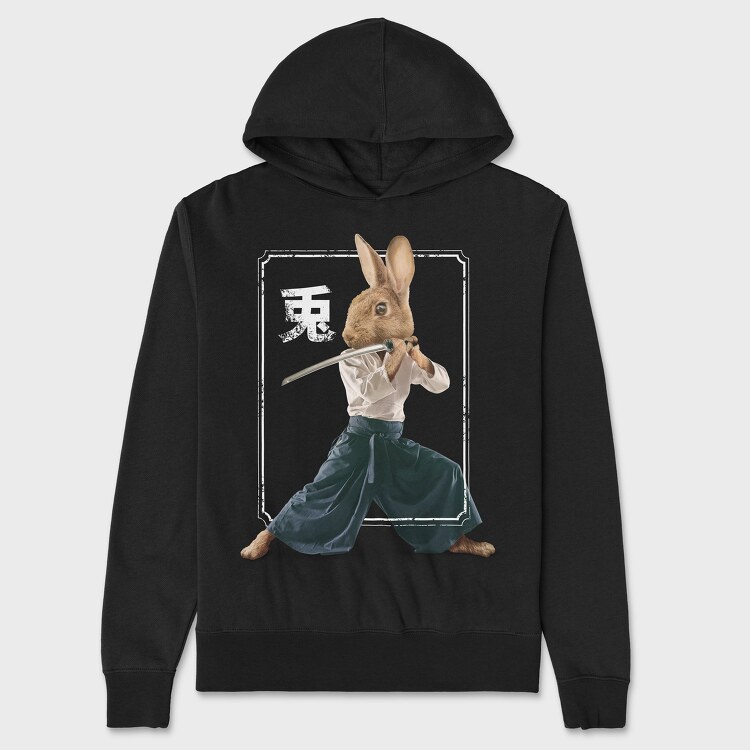 Hanorac Barbati (Unisex), Rabbit Ninja