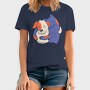 Blue Cat and Dog Hugging, Tricou Barbati (Unisex)