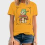 Banjo Frog on a Mushroom, Tricou Barbati (Unisex)