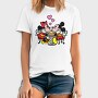 Cartoon Retro Disney 2, Tricou Barbati (Unisex)