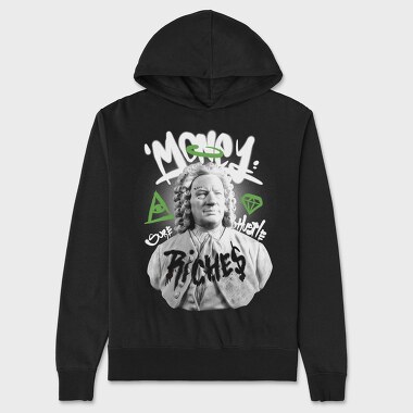 Statue Graffitti Money, Hanorac Oversize Barbati (Unisex)