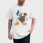Cartoon Retro Donald Duck 4, Tricou Barbati (Unisex)