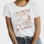 Life I S Better by a Bonfire, Tricou Femei