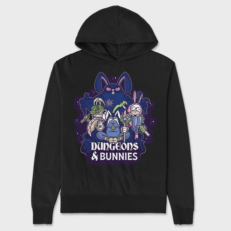 Hanorac Barbati (Unisex), Dungeons And Rabbits