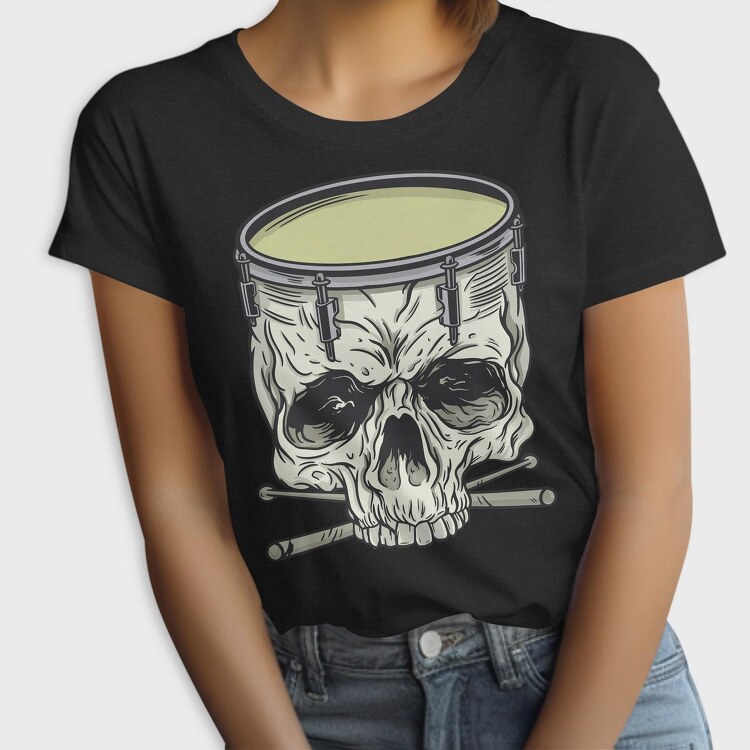 Skull drum, Tricou Femei