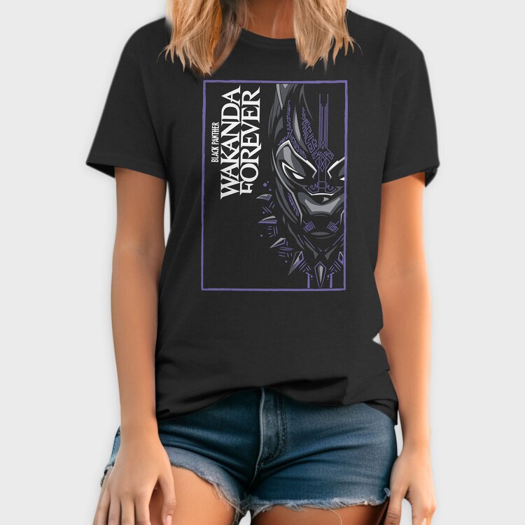 wakanda forever, Tricou Barbati (Unisex)