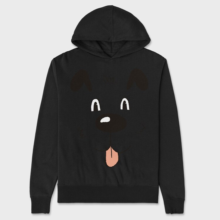 Dog Face, Hanorac Oversize Barbati (Unisex)