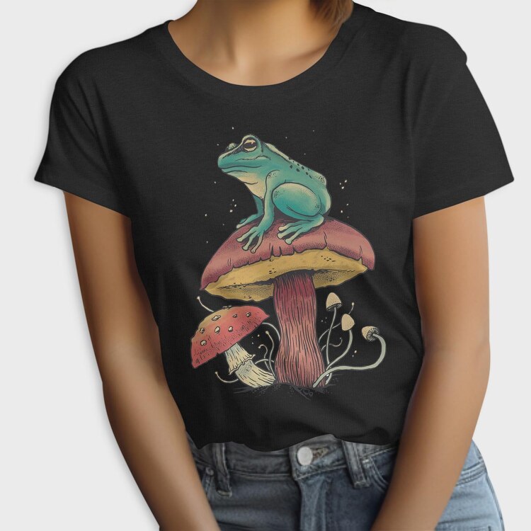 Mushroom Frog, Tricou Femei