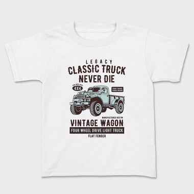 Tricou Copii, Classic Truck