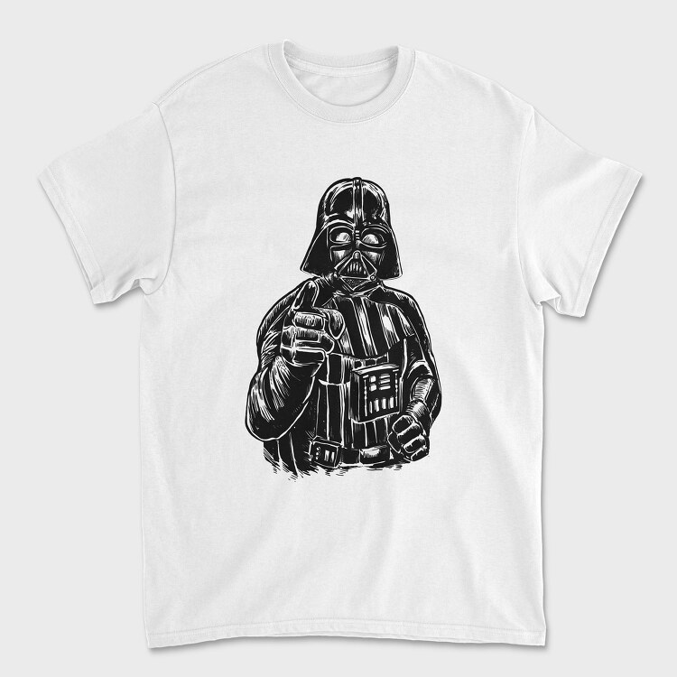 Darth Vader Wants You, Tricou Barbati (Unisex)