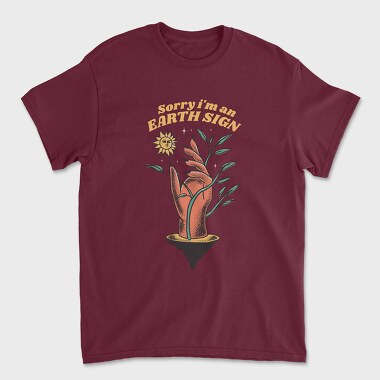 Tricou Barbati (Unisex), Earth Sign