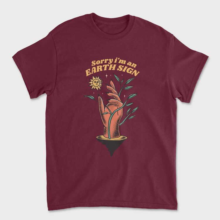 Earth Sign, Tricou Barbati (Unisex)