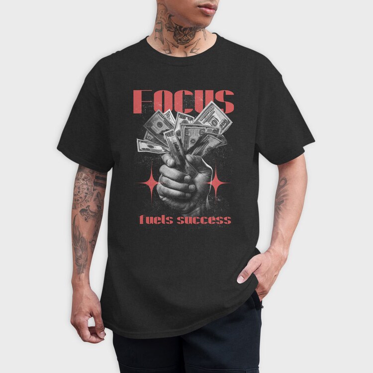 Focus, Tricou Barbati (Unisex)