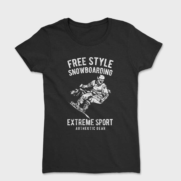 Free Style Snowboarding, Tricou Femei