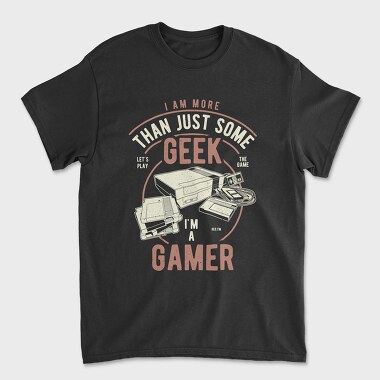 Geek Gamer, Tricou Barbati (Unisex)