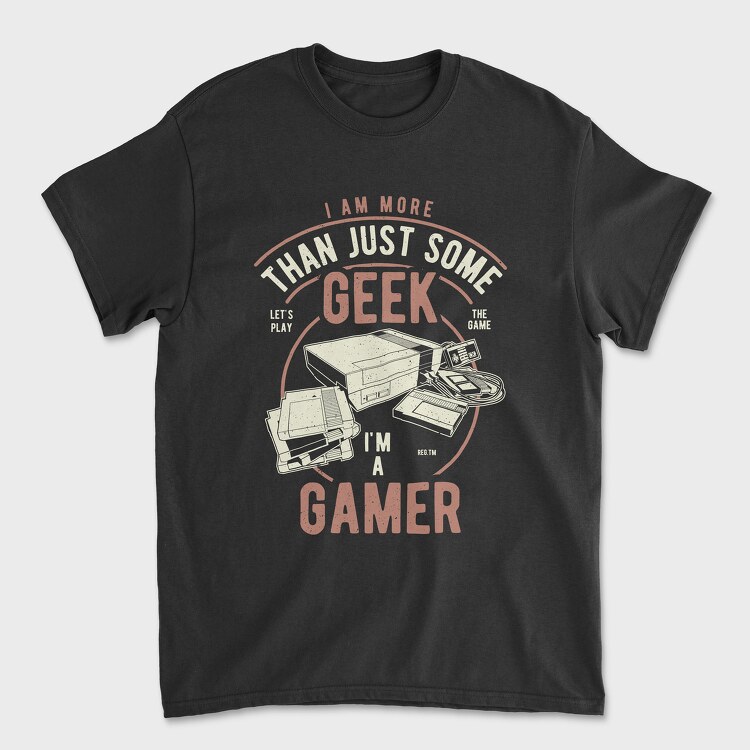 Tricou Barbati (Unisex), Geek Gamer