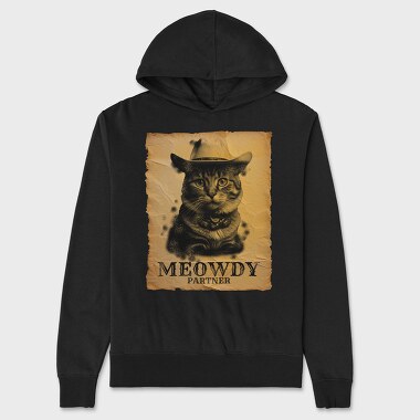 Meowdy Partner, Hanorac Oversize Barbati (Unisex)