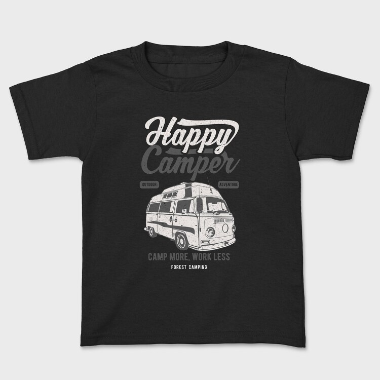 Happy Camper, Tricou Copii