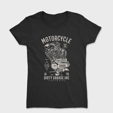 Motorcycle Full Speed Engine, Tricou Femei