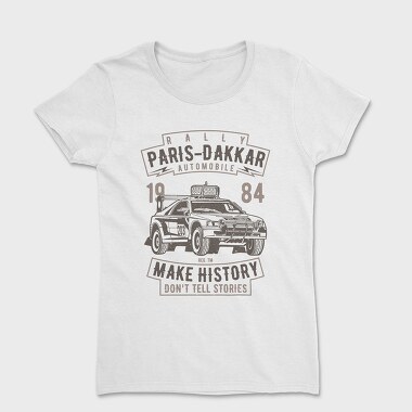 Tricou Femei, Rally Paris Dakar Automobile