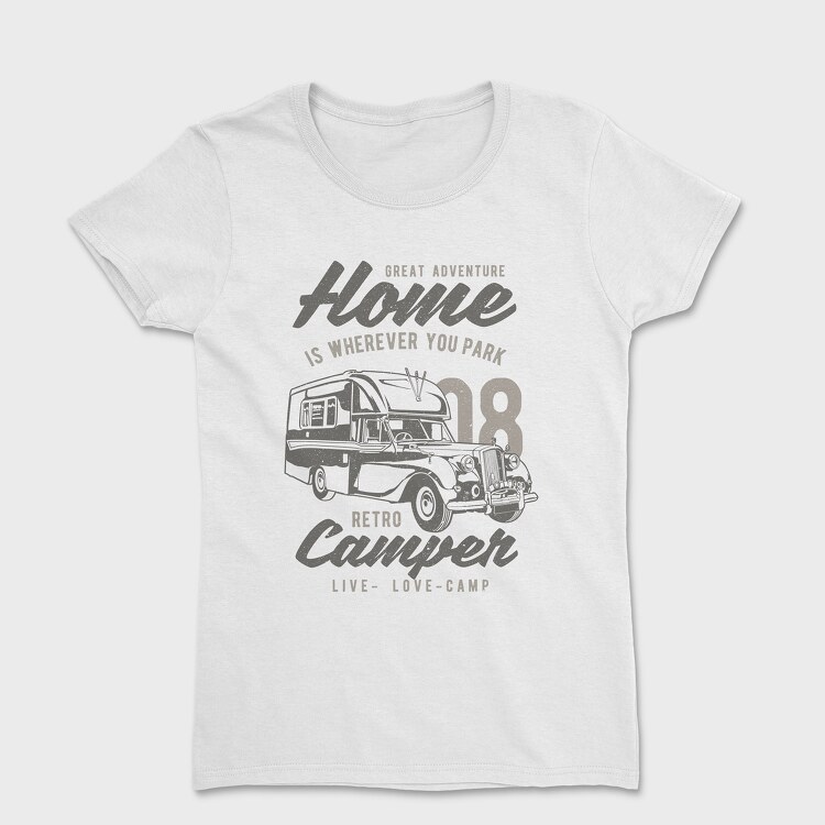 Retro Campers, Tricou Femei