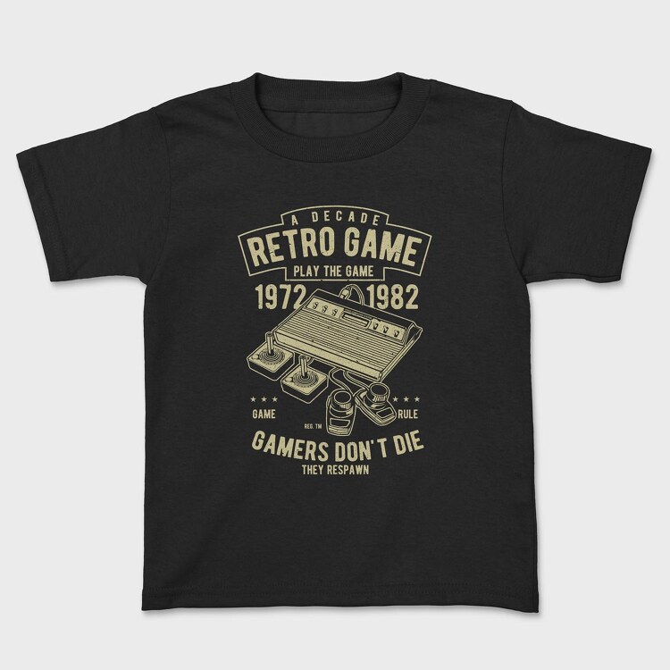 Tricou Copii, Retro Game