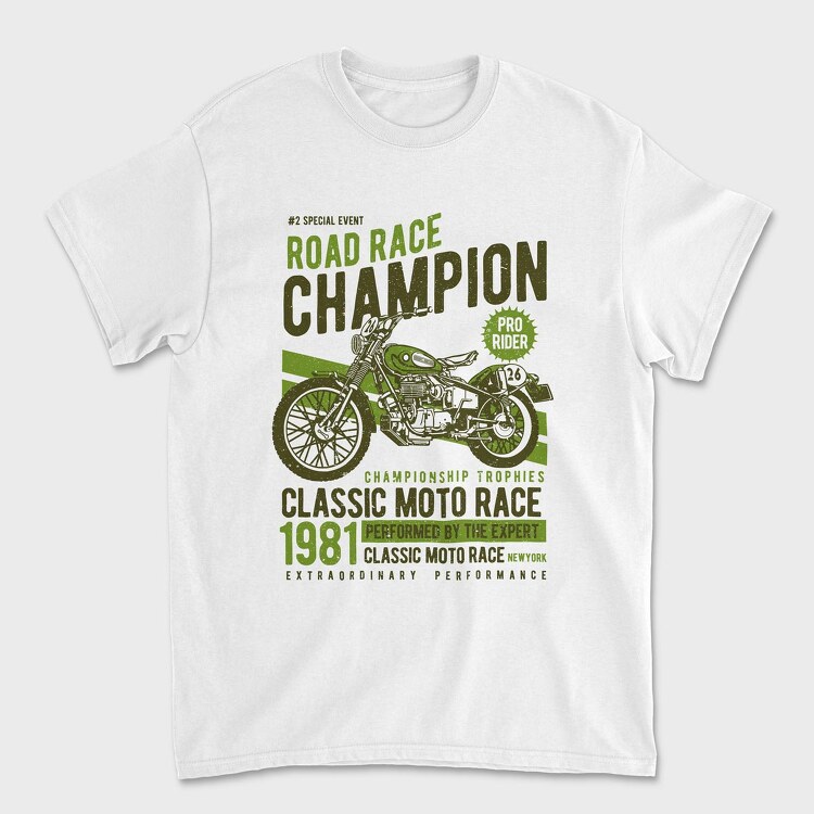 Road Race Champion, Tricou Barbati (Unisex)