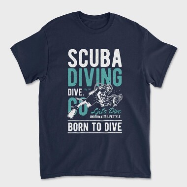 Tricou Barbati (Unisex), Scuba Diving