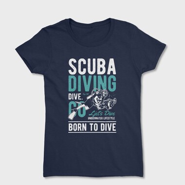 Tricou Femei, Scuba Diving