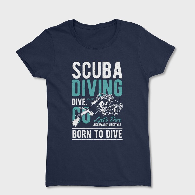 Scuba Diving, Tricou Femei