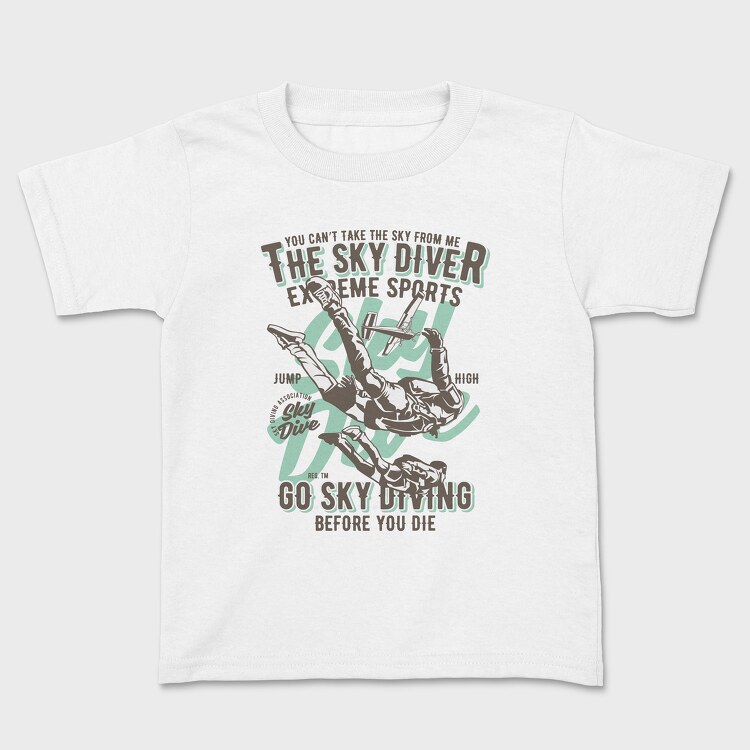 Tricou Copii, Sky Diver