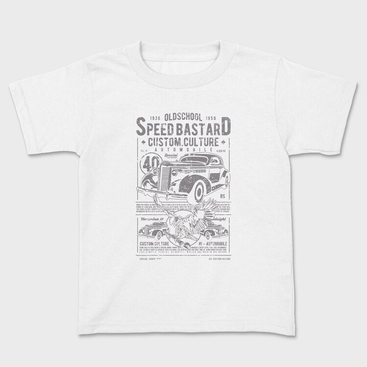 Speed Bastard, Tricou Copii