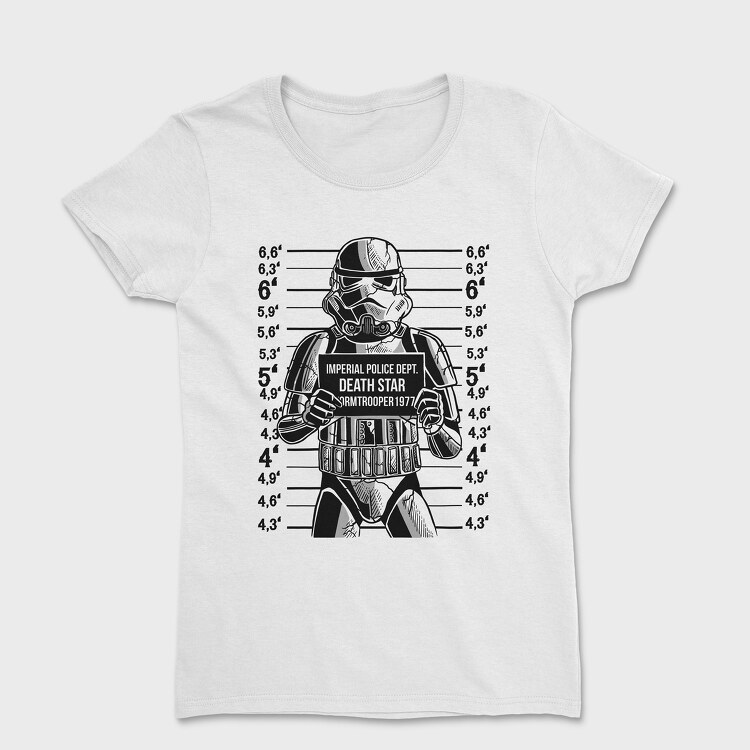 Stormtrooper Mugshot, Tricou Femei