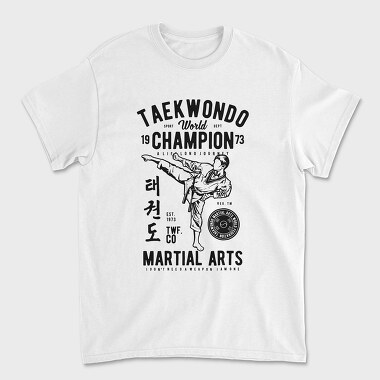 Taekwondo World, Tricou Barbati (Unisex)