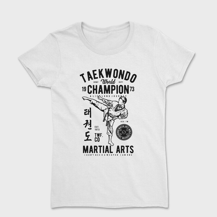 Tricou Femei, Taekwondo World