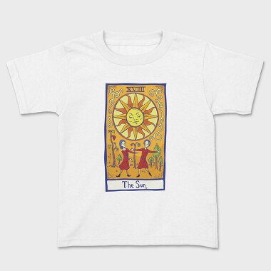 Tricou Copii, Tarot Card the Sun