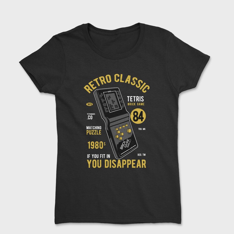 Tetris Brick Game, Tricou Femei