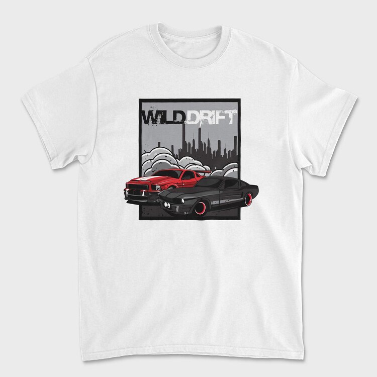 Wild Drift, Tricou Barbati (Unisex)