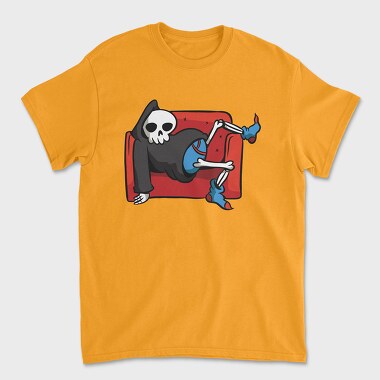 Lazy Grim Reaper, Tricou Barbati (Unisex)