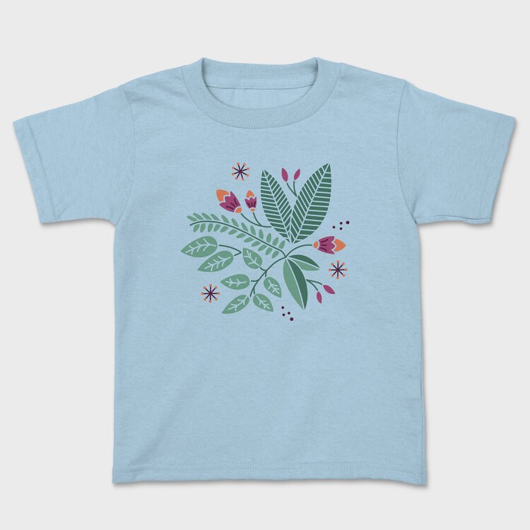 Tricou Copii, Nature Botanical 17