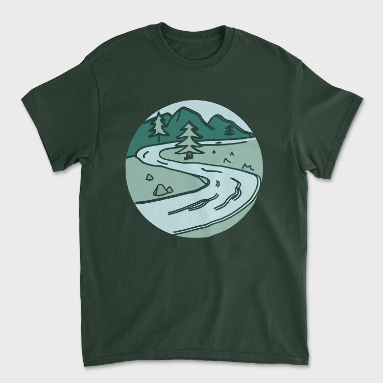 Tricou Barbati (Unisex), Nature Scenery 4