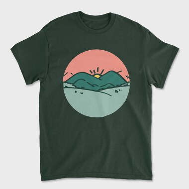 Nature Scenery 5, Tricou Barbati (Unisex)