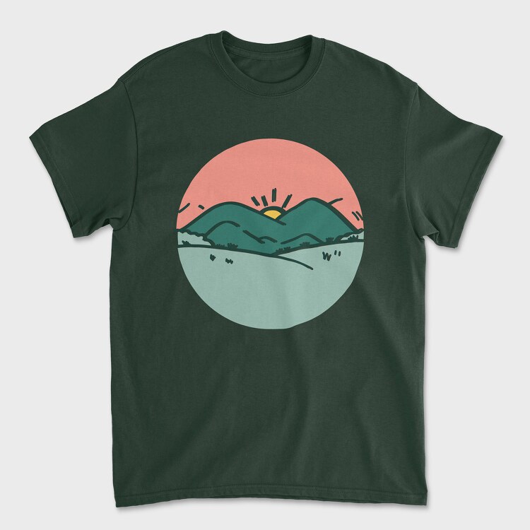 Tricou Barbati (Unisex), Nature Scenery 5